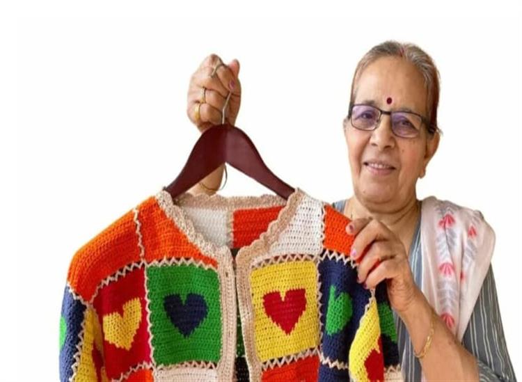 Subhadra Live:Chandraprabha-Parihar-from-Mumbai-starts-a-crochet-business-at-the-age-of-70