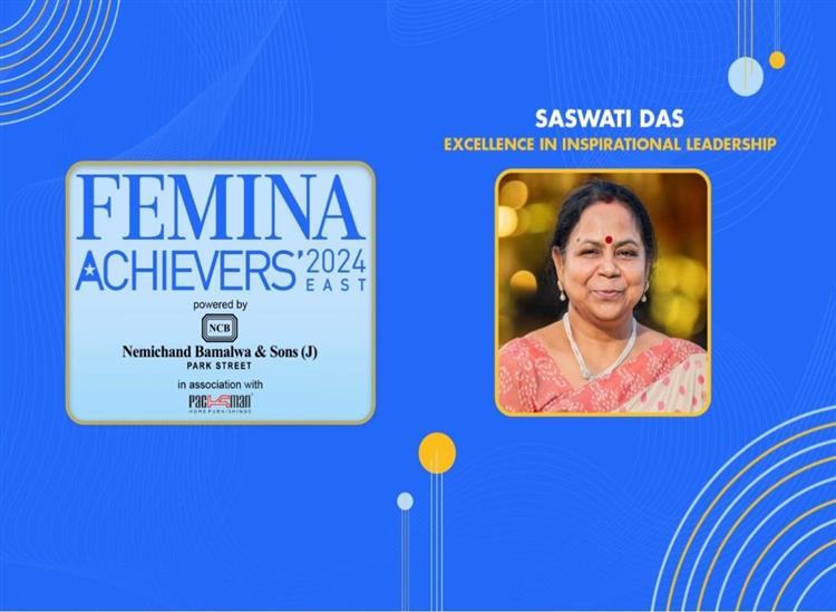 Subhadra Live:SOA-VICE-PRESIDENT-BESTOWED-WITH-FEMINA-ACHIEVERS-EAST-HONOUR