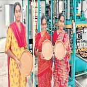 Subhadra:Two-women-from-Andhra-Pradesh-are-making-eco-friendly-plates-cups-spoons-and-glasses-using-agricultural-waste